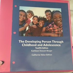 The Developing Person Through Childhood and Adolescence 12th edition